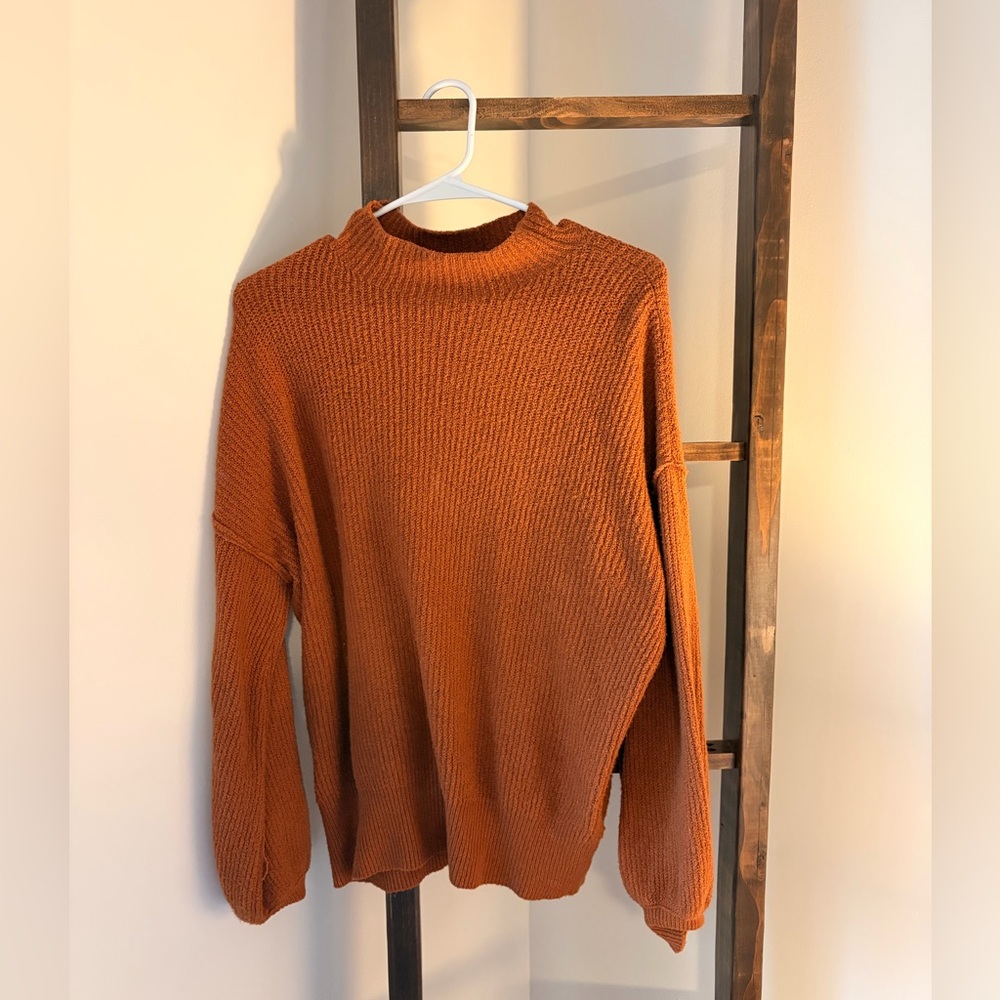 POPSUGAR Rust Sweater